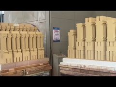 55-65% Al2O3 कार्बन रोस्टर उच्च एल्यूमीनियम आग ईंट विशेष आकार