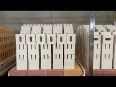 1700C कोरंडम मललाइट ईंट 85-95% Al2o3 कोरंडम ईंट सफेद