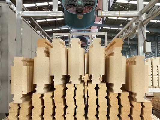 खरीदें 55-65% Al2O3 कार्बन रोस्टर उच्च एल्यूमीनियम आग ईंट विशेष आकार online manufacture