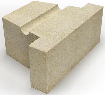 खरीदें High Alumina Refractory Brick with Temperature Capability of 1700-1800C Weight ≥ 3.2 Kg online manufacture