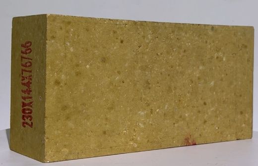खरीदें Light Yellow High Alumina Refractory Brick with Ash 0.3% and High Porocity of 22% online manufacture