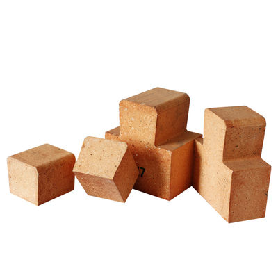30%-48% Al2O3 फायरक्ले ईंट 1380C-1450C एल्यूमीनियम सिलिकेट फायर ईंट