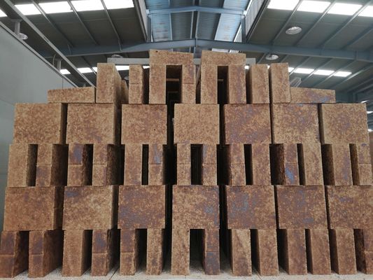 AZM-1650 1680 सिलिकॉन मललाइट ईंट 1650°C उच्च तापमान अस्थिर ईंटें